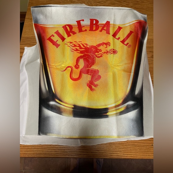 Rasta Imposta Fireball Shot Glass Costume Adult One Size Funny Alcohol - Picture 1 of 7